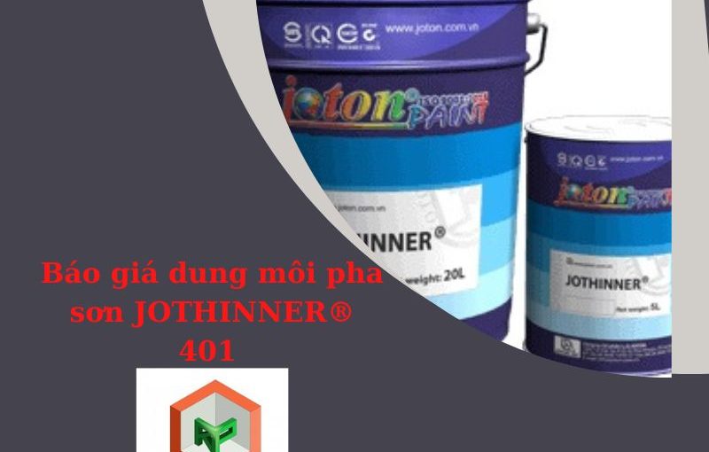 Báo giá dung môi pha sơn JOTHINNER® 401 chính hãng