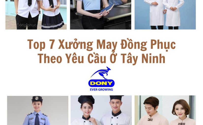 Top 7 xưởng may đồng phục đẹp, theo yêu cầu ở Tây Ninh